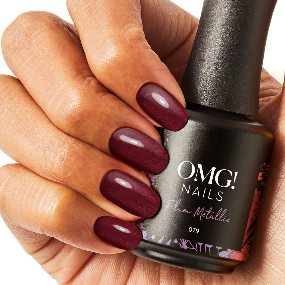 Plum Metallic Gellak